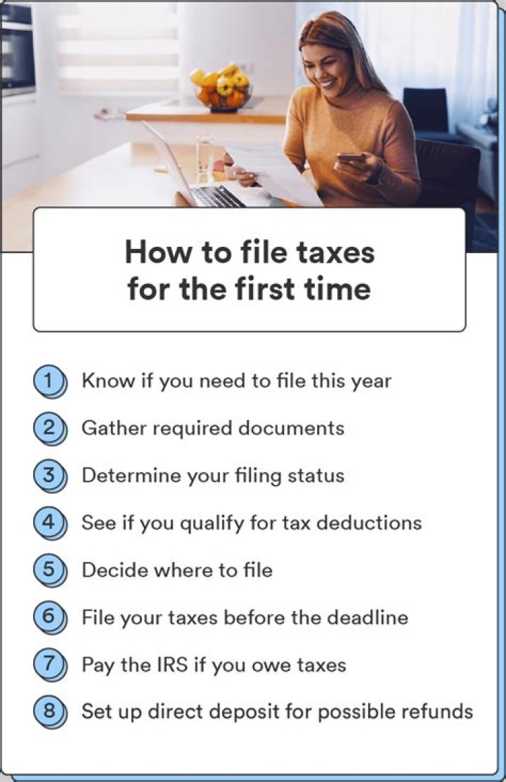 How should I do my taxes for the first time?