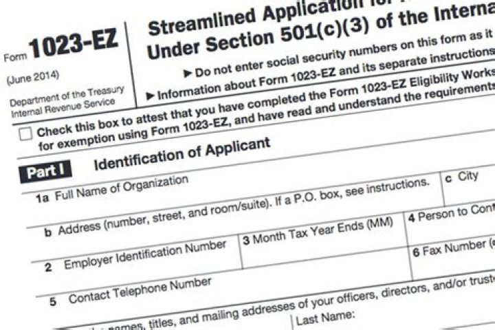 Who is eligible to file Form 1023-EZ?